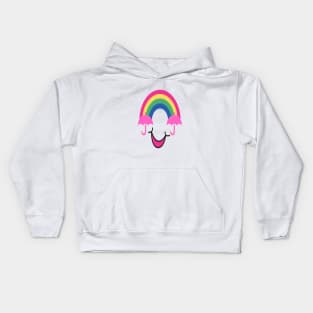 Smiling Rainbow Kids Hoodie